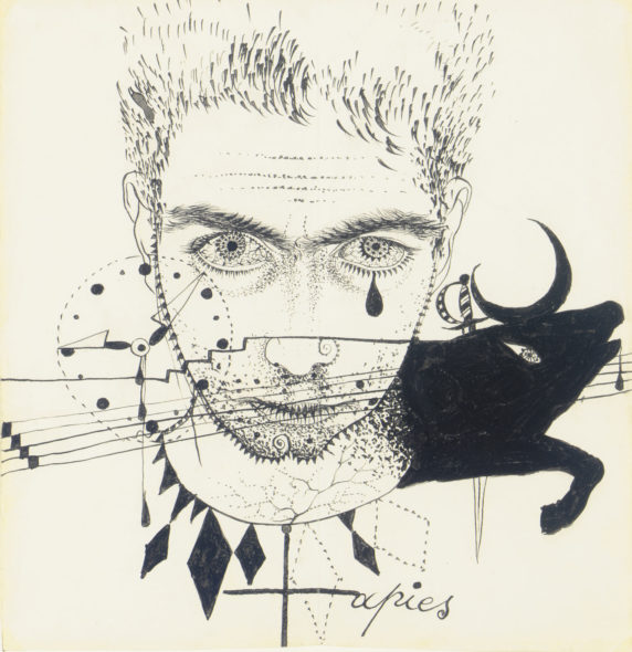 Antoni Tàpies, Autoritratto