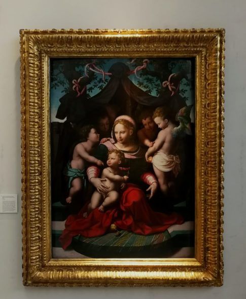 Cornelis van Cleve - Madonna and child with the infant Saint John the Baptist
