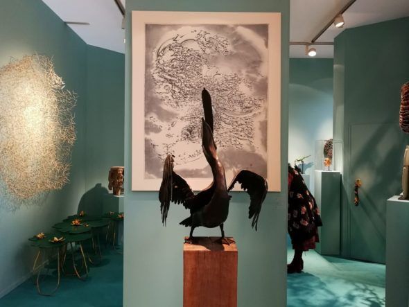 Deletaille Gallery, Flying Panel Metate (1-500 a.C.)