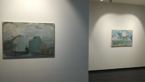 Federica Giulianini, veduta della mostra Odyssea, Studio d’Arte Cannaviello, Milano