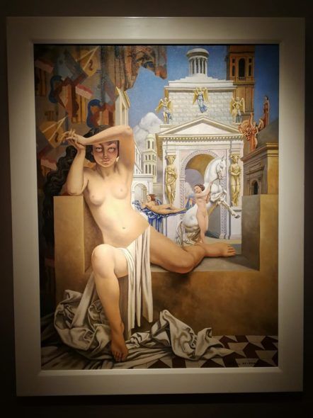 Galerie Ary Jan, Raphael Delorme - La vestale au temple