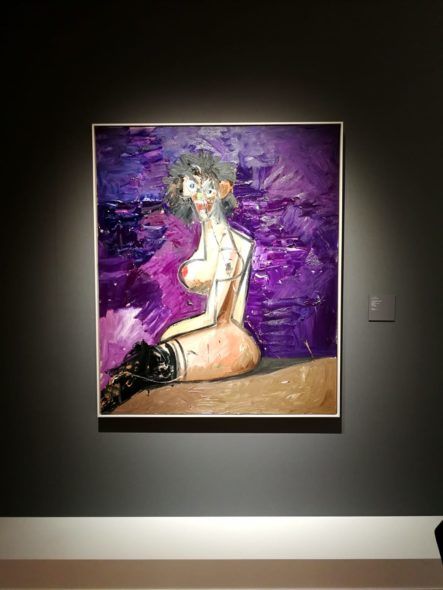 Opera Gallery, George Condo - Purple Nude II, 2015