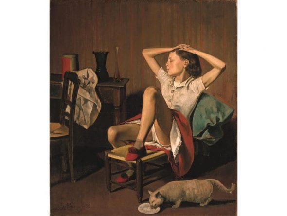 Balthus, Thérèse Dreaming, The Metropolitan Museum of Art, New York (1938)