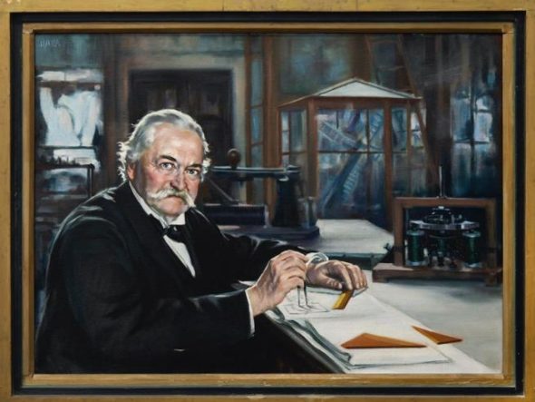 Giacomo Balla, Ritratto di Antonio Pacinotti