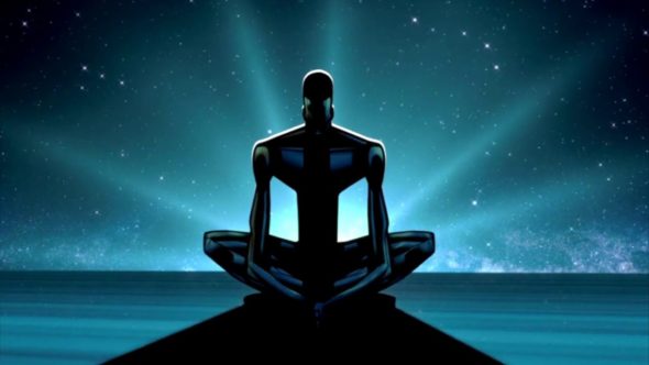 Zima Blue in una scena dell'omino episodio della serie Love, Death Robots