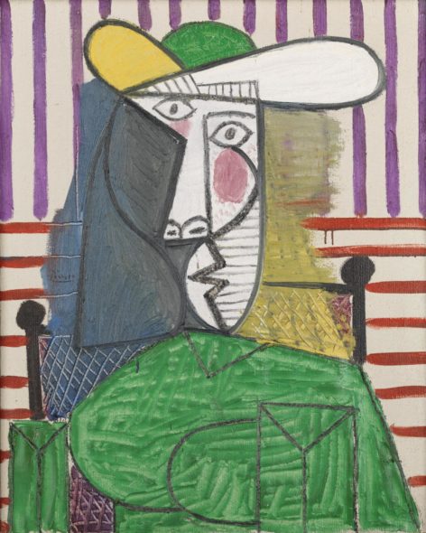 Pablo Picasso, Busto di donna, 1944; olio su tela, 81 x 65 cm; Londra, Tate Modern