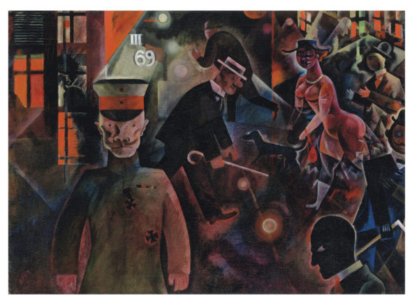 George Grosz, Gefährliche Straße (1918, £4,500,000-6,500,000) 