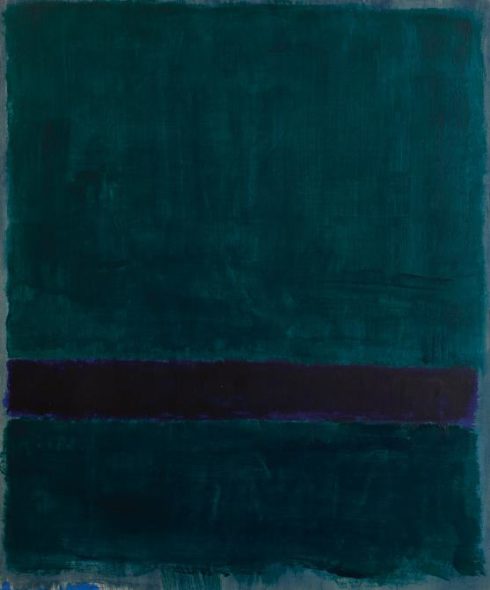 Mark Rothko. "Green, Blue, Green"