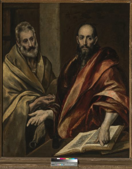 El Greco - Santi Pietro e Paolo - PHOTOGRAPH © THE STATE HERMITAGE MUSEUM- 2019. Fotografia di Vladimir Terebenin
