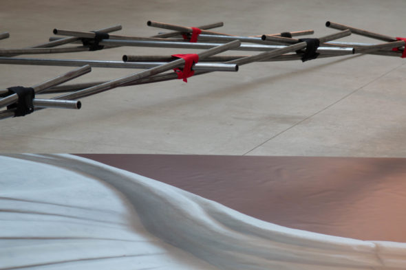 Francesco Pozzato, Horatius Cocles is in Venice, 2019, courtesy l'artista, credit Francesco Pozzato