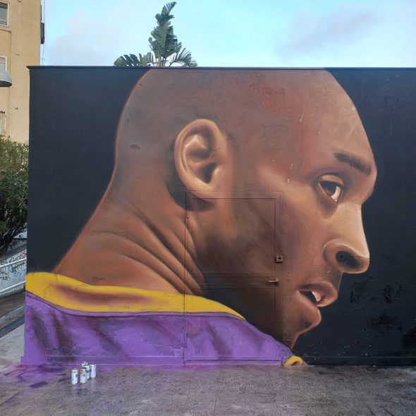Murale su Kobe Bryant