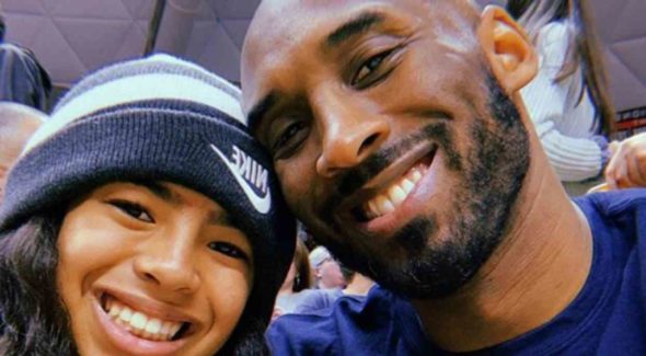 Kobe Bryant con la figlia Gianna