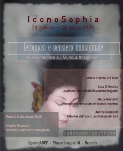 IconoSophia | Alessandro Bulgarini SpazioAref - Piazza Loggia 11/f – 25121 - Brescia