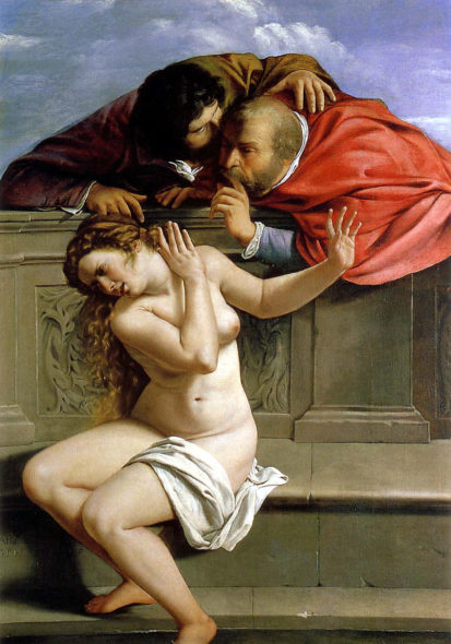 Artemisia Gentileschi, Susanna e i vecchioni
