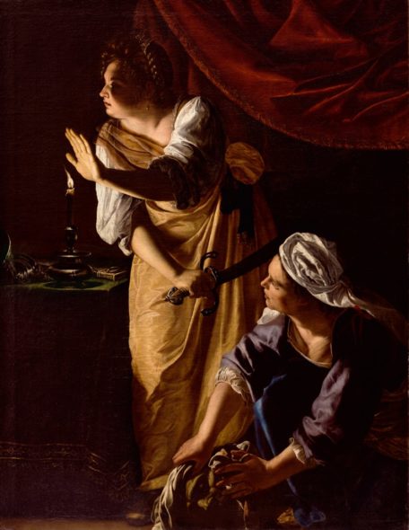 Artemisia Gentileschi, Giuditta e la sua ancella, 1623-25